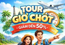 Tour Giờ Chót Giá Rẻ – Đi Ngay Hôm Nay, Ưu Đãi Đến 50%
